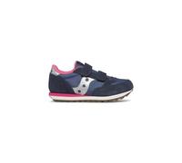 Saucony Originals Jazz Double HL Sneaker, Navy/Silver/Pink, 36 EU