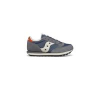 Saucony Originals Unisex-Kinder Jazz Original (Little Big Kid) Sneaker, Grau/Blau/Orange, 33 EU