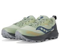 Saucony Peregrine 14 GTX Trailrunning-Schuh für Herren, Salbei/Carbon, 10