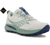 Saucony Peregrine 15 GORE-TEX Damen Trailrunningschuhe weiß/grün - 40.5