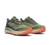 Saucony Peregrine 15 GORE-TEX Damen Trailrunningschuhe grün/orange - 38