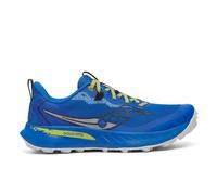 Saucony Peregrine 15 Herren Traillaufschuhe, Skydiver/Pickle, blau, 42 EU