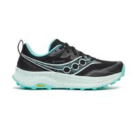 Saucony Peregrine 16 GTX Trailschuh Damen-schwarz, hellblau, Größe 38,5