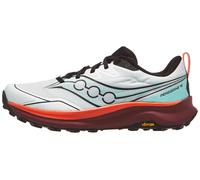 Saucony Peregrine 16 Herren Laufschuhe White/Crimson Herren 42.0 GRÜN
