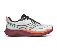 Saucony - Peregrine 16 - Trailrunningschuhe, Gr. 47, grau (White/Crimson)