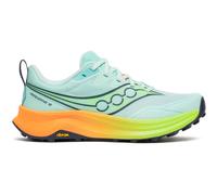 Saucony - Peregrine 16 Wmn Aqua Citron - 8 - Trailrunning-Schuhe Aqua Citron 8