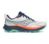 SAUCONY Peregrine 16 W - Damen - Grau / Weiß / Blau - Größe 40 1/2- Modell 2026
