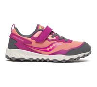 SAUCONY Peregrine Kdz A/c Shield - Kinder - Rosa / Grau - Größe 28 1/2- Modell 2025