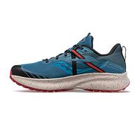 Saucony Ride 15 TR Trailschuh Herren - Blau, Rot, Größe 45