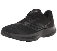 Saucony Ride 16 Damen-Sneaker, Schwarz/Schwarz/Schwarz, 38 EU