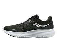 Saucony Ride 16 Damen-Sneaker, Schwarz/Weiß, 5