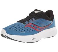 Saucony Ride 16 Herren-Sneaker, Hydro/Schwarz, 47 EU