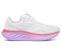 saucony ride 18 running schuhe weis violett frau