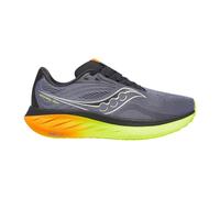 Saucony Ride 18 Schuhe Grau Gelb AW25, Größe 45 - EUR