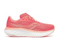 saucony ride 18 running shoes pink woman