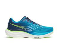 Saucony Laufschuhe Ride 19 Neutralschuh Herren Blau/Neongrün Größe 46,5