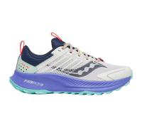 Saucony - Ride Tr 2 Wmn White Navy - 9 - Gravelrunning-Schuhe Blanc 9