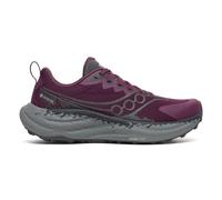 Saucony Ride TR3 GTX Neutralschuh Damen - weinrot, grau, Größe 38