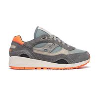Saucony Leder-Sneakers "Shadow 6000" in Grau - Größe 40 | Damen Sneakers