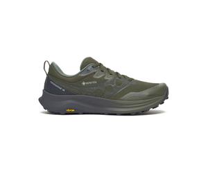 Saucony - Traillaufschuhe aus GORE-TEX® - Herren - Peregrine 16 GORE-TEX - Peregrine 16 GORE-TEX Fatigue/Ebony für Herren - Größe 44 - Khaki 44