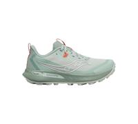 Saucony - Trailrunning-Schuhe - Peregrine 15 Mist/Aloe für Damen - Größe 40 - Grau Grau 40