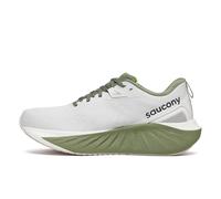 Saucony Triumph 22 Herren-Sneaker, Weiß/Olivine, 44 EU