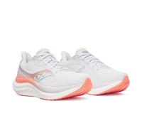 Saucony Triumph 23 Damen Laufschuhe weiß/orange - 36