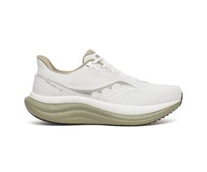 Saucony Triumph 23 Neutralschuh Herren-weiß, khaki, Größe 46
