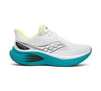 Saucony Triumph 24 Neutralschuh Herren - weiß, türkis, Größe 42,5