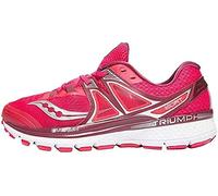 Saucony Triumph Iso 3, Damen Laufschuhe, Pink (Pink/Berry/Silver 2), 37.5 EU