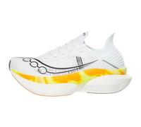 Saucony Unisex Endorphin Elite 2 Road Running Shoe, Weiß/Schälen, 13 Women/12 Men