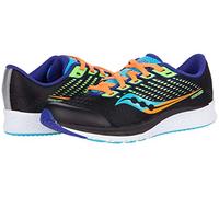 Saucony Unisex Kinder Boy's S Ride 13 Schwarz/Grau 6,5