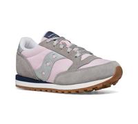 Saucony Unisex Kinder Jazz Original Sneaker, Blush Grey Silver, 34 EU