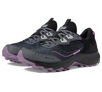 Saucony Women's Aura TR GTX Hiking Shoe, Shadow/Black, 7.5