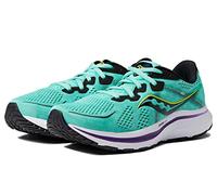 Saucony Women's Omni 20 Running Shoe, Cool Mint/Acid, 10.5