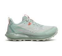 Saucony - Women's Peregrine 15 - Trailrunningschuhe, Gr. 44.5, mist / aloe (Mist/Aloe)
