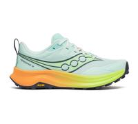 Saucony Peregrine 16 Schuhe Blau Orange SS26 Damen, Größe 41 - EUR