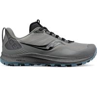 Saucony Women's Peregrine Ice+ 3 Gravel/Black 36