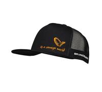 Savage Gear All Black Cap Onesize Black Caviar Kappe Anglerkappe Mütze