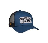 Savage Gear Logo Badge Cap Teal Blue 73712