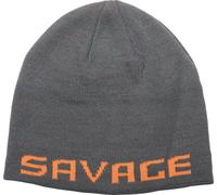 Savage Gear Logo Beanie One Size Rock Grey/Orange