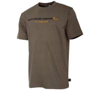 Savage Gear SG4 Logo T-Shirt Loden Green - Angelshirt, Größe:XL