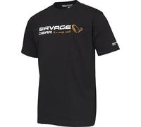 Savage-Gear Signature Logo T-Shirt Größe M Farbe Schwarz