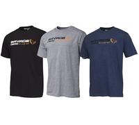Savage Gear Kurzarm-t-shirt Logo T-shirt L Grau Melange