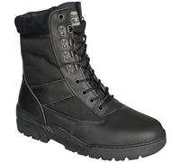 Savage Island Leder Stiefel Kampfstiefel Einsatzstiefel Militär Bundeswehr Wandern Tactical Boot Schwarz