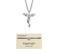 SAVE BRAVE Kette Isaac Herren Halskette Edelstahl IP Gold Schmuck 50+20 cm 36x49 mm