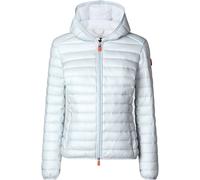 Save The Duck Slim Fit Steppjacke im Zweiwegereißverschluss Modell 'Daisy' in Stein, Größe L