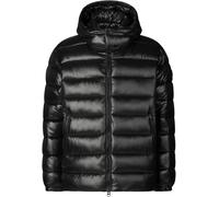 SAVE THE DUCK Steppjacke Herren Stehkragen Mikrofaser schwarz, L