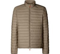 Save The Duck Steppjacke mit Zweiwegereißverschluss Modell 'Alexander' in Mittelgrau, Größe XXXL