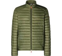 SAVE THE DUCK Steppjacke Herren Stehkragen Mikrofaser grün, XXL